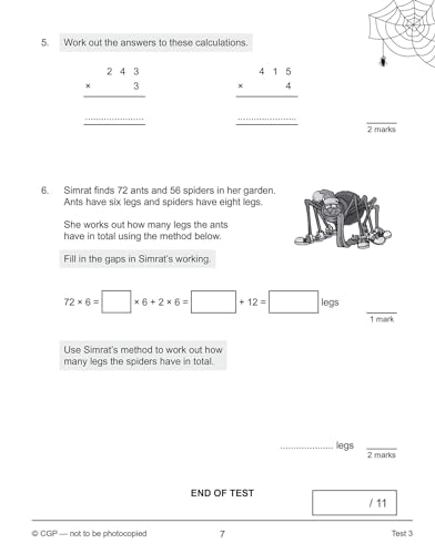 CGP Books - New KS2 Maths 10-Minute Tests: Multiplication & Division - image 3