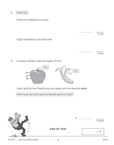 CGP Books - New KS2 Maths 10-Minute Tests: Multiplication & Division - image 5