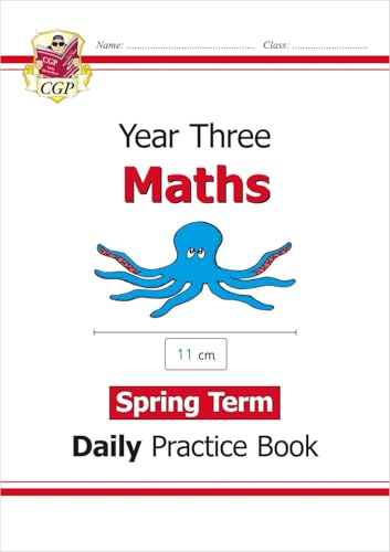 CGP Books - New KS2 Maths Daily Practice Book: Year 3 - Spring Term - image 1