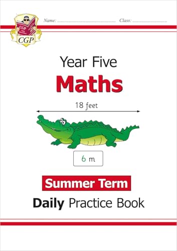 CGP Books - New KS2 Maths Daily Practice Book: Year 5 - Summer Term - image 1