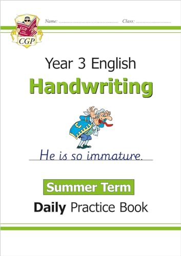CGP Books - New KS2 Handwriting Daily Practice Book: Year 3 - Summer T image 1