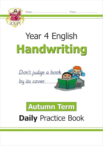 CGP Books - New KS2 Handwriting Daily Practice Book: Year 4 - Autumn T image 1