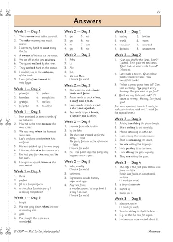 CGP Books - New KS1 English Daily Practice Book: Year 2 - Summer Term image 7