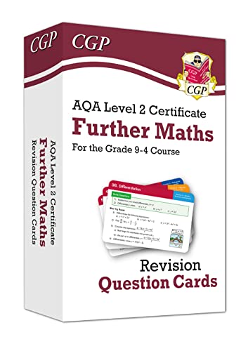 CGP Books - New AQA Level 2 Certificate: Further Maths - Revision Ques image 1