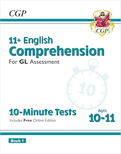 CGP Books - New 11+ GL 10-Minute Tests: English Comprehension - Ages 1 image 1