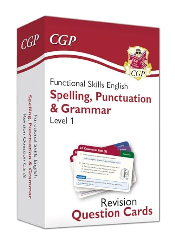 CGP Books - Functional Skills English Revision Question Cards: Spellin image 1