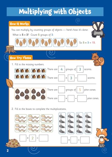CGP Books - New Multiplication & Division Maths Activity Book for Ages image 2