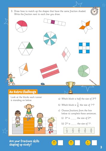 CGP Books - New Fractions Maths Activity Book for Ages 7-8: perfect fo image 2