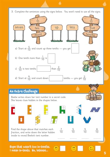 CGP Books - New Fractions Maths Activity Book for Ages 7-8: perfect fo image 4