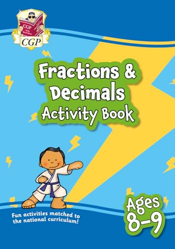 CGP Books - New Fractions & Decimals Maths Activity Book for Ages 8-9: image 1