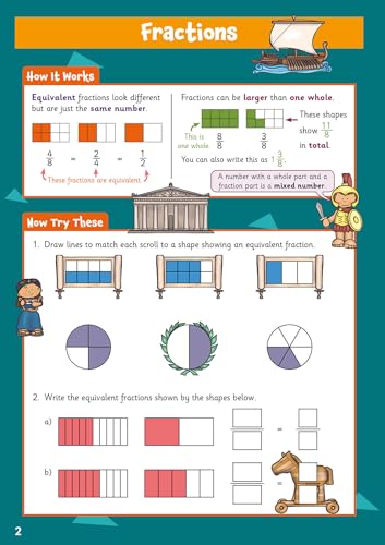 CGP Books - New Fractions & Decimals Maths Activity Book for Ages 8-9: image 2