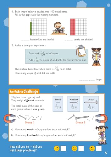 CGP Books - New Fractions & Decimals Maths Activity Book for Ages 8-9: image 5