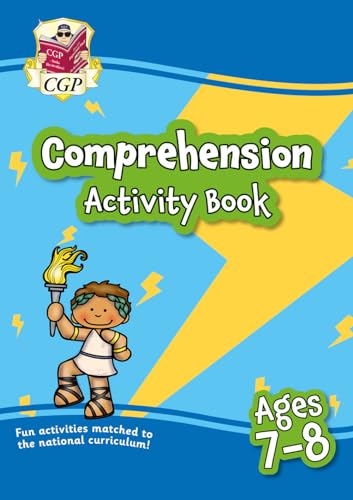 CGP Books - New English Comprehension Activity Book for Ages 7-8: perf image 1