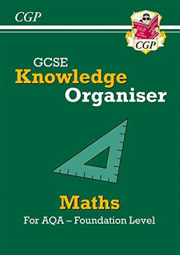 CGP Books - New GCSE Maths AQA Knowledge Organiser - Foundation - Pape image 1