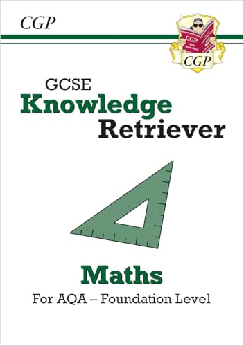 CGP Books - GCSE Maths AQA Knowledge Retriever - Foundation - Paperbac image 1