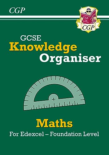 CGP Books - New GCSE Maths Edexcel Knowledge Organiser - Foundation - image 1