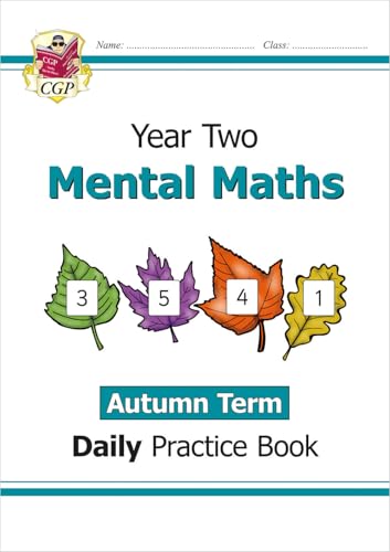 CGP Books - New KS1 Mental Maths Daily Practice Book: Year 2 - Autumn image 1