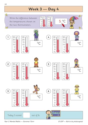 CGP Books - KS1 Mental Maths Year 2 Daily Practice Book: Summer Term - image 5