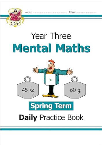 CGP Books - New KS2 Mental Maths Daily Practice Book: Year 3 - Spring image 1