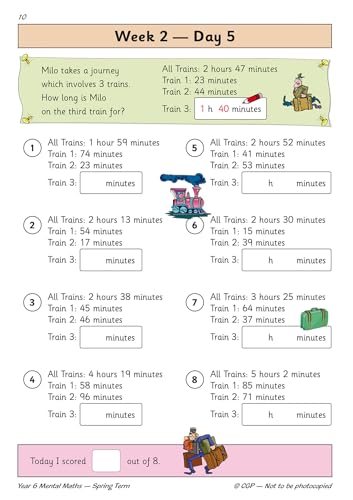 CGP Books - New KS2 Mental Maths Daily Practice Book: Year 6 - Spring image 6