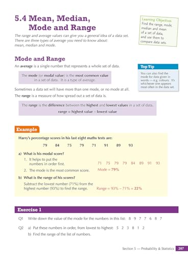 CGP Books - KS3 Maths Year 7 Student Book - with answers & Online Edit image 2