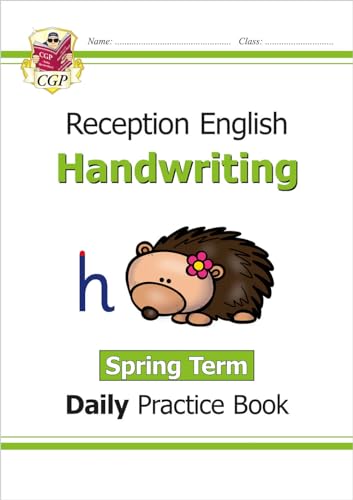 CGP Books - New Handwriting Daily Practice Book: Reception - Spring Te image 1