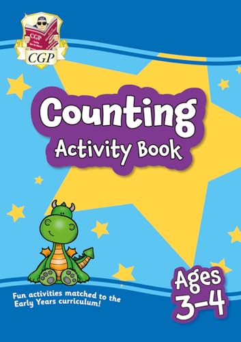 CGP Books - Counting Activity Book for Ages 3-4 (Preschool) - Paperbac image 1