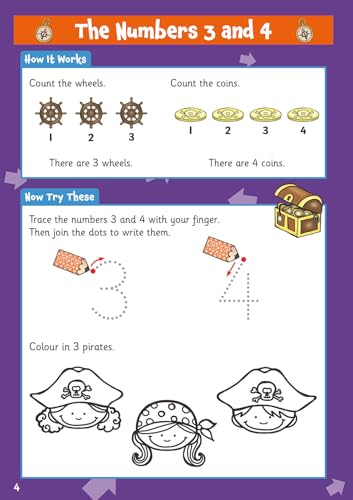 CGP Books - Counting Activity Book for Ages 3-4 (Preschool) - Paperbac image 2