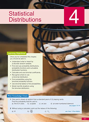 CGP Books - Edexcel AS & A-Level Mathematics Student Textbook - Statis image 4