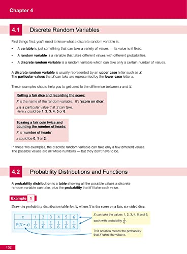 CGP Books - Edexcel AS & A-Level Mathematics Student Textbook - Statis image 5