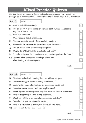 CGP Books - New GCSE Biology Edexcel Knowledge Retriever - Paperback image 7