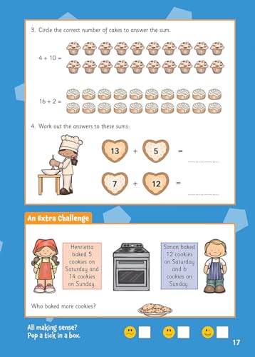 CGP Books - Addition & Subtraction Activity Book for Ages 5-6 (Year 1) image 3