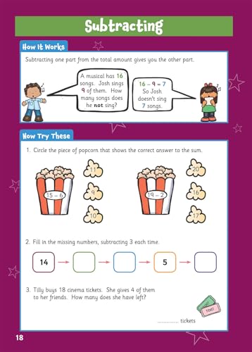 CGP Books - Addition & Subtraction Activity Book for Ages 5-6 (Year 1) image 4