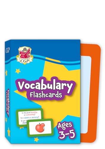 CGP Books - Vocabulary Flashcards for Ages 3-5 - Hardback image 1