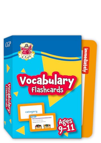 CGP Books - Vocabulary Flashcards for Ages 9-11 - Hardback image 1