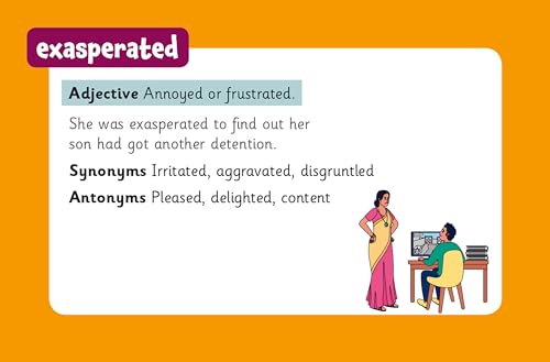 CGP Books - Vocabulary Flashcards for Ages 9-11 - Hardback image 5