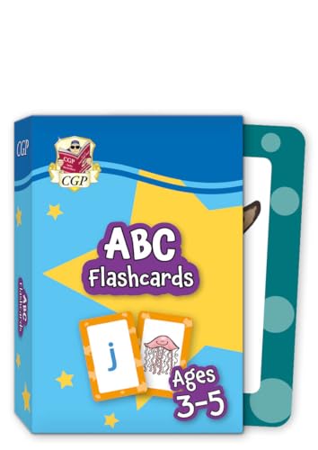 CGP Books - ABC Flashcards for Ages 3-5: perfect for learning the alph image 1