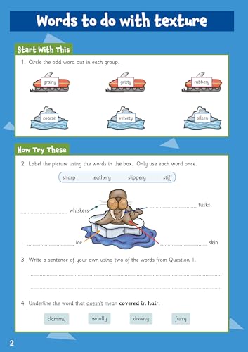 CGP Books - Vocabulary Activity Book for Ages 8-9 - Paperback image 2