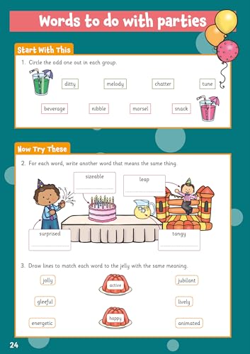 CGP Books - Vocabulary Activity Book for Ages 8-9 - Paperback image 4