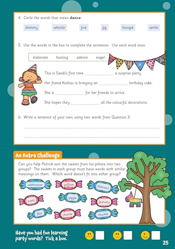 CGP Books - Vocabulary Activity Book for Ages 8-9 - Paperback image 5