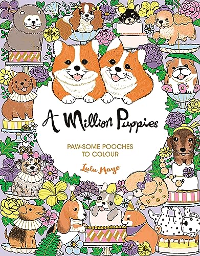 Lulu Mayo - A Million Puppies : Paw-some Pooches to Colour - Paperback image 1