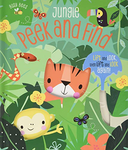 BUSY BEES JUNGLE PEEKANDFIND - Hardback image 1