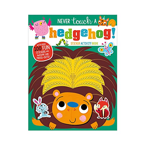 Never Touch A Hedgehog! Sticker Activity Book - Paperback image 1