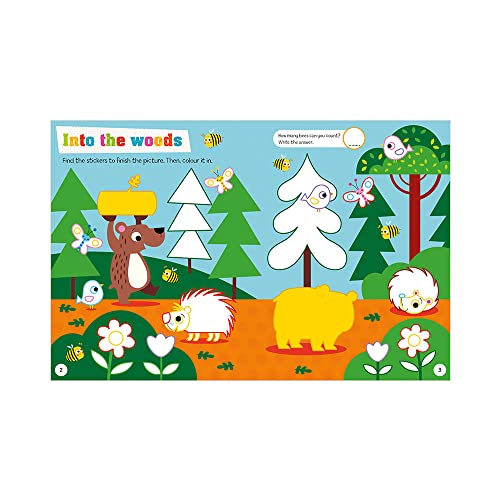 Never Touch A Hedgehog! Sticker Activity Book - Paperback image 2