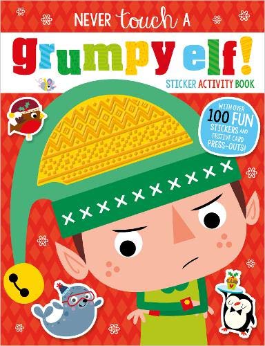 Never Touch A Grumpy Elf! Sticker Activity - Paperback image 1