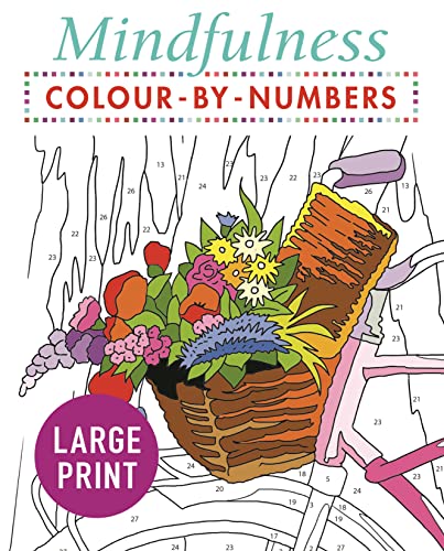 Arcturus Publishing - Mindfulness Colour-by-Numbers Large Print - Pape image 1