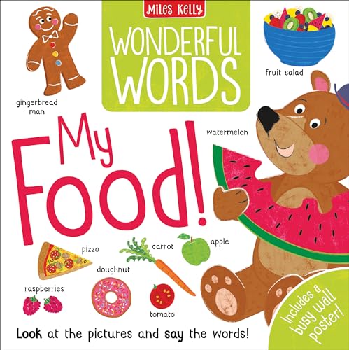 Becky Miles - Wonderful Words: My Food! - Hardback image 1