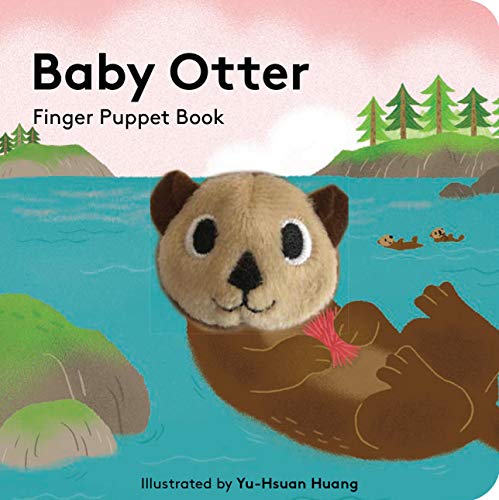 Baby Otter: Finger Puppet Book - Hardback image 1
