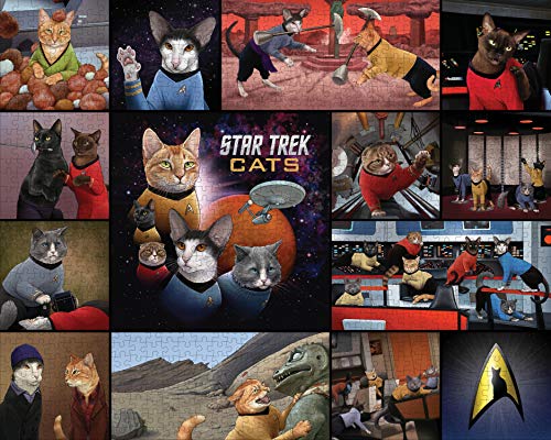 Star Trek Cats 1000-Piece Puzzle - Jigsaw Puzzle image 5
