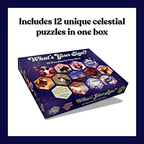 Chronicle Books - 12 Puzzles in One Box: What's Your Sign? - Jigsa image 2